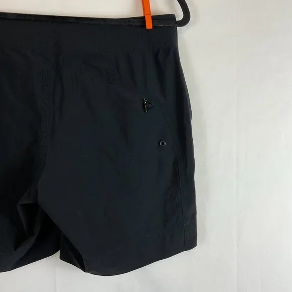 Athleta Rincon Bermuda Shorts 4 Black Pockets - Picture 8 of 10